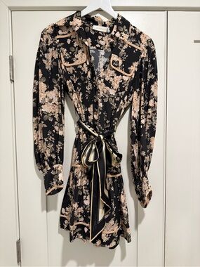 Zimmermann | Dresses | Tama Asymmetric Embellished Linen And Silkblend  Organza Dress | Poshmark